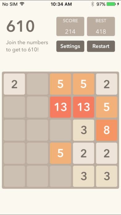 Play 2048 Puzzle