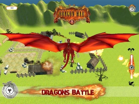 Flying Deadly Dragon Simulator screenshot 2