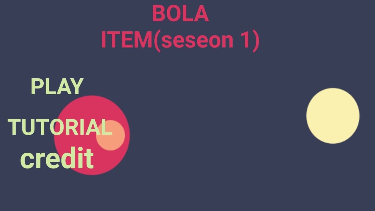BOLA ITEM SESEON 1