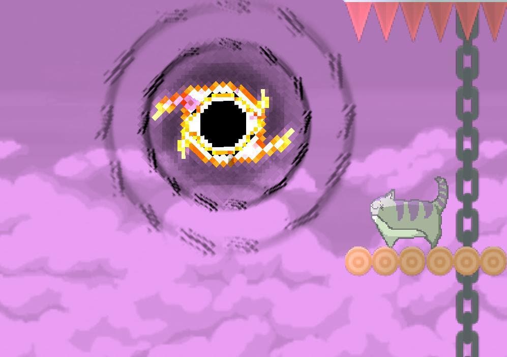 Fat Cat Black Hole Adventure screenshot 2