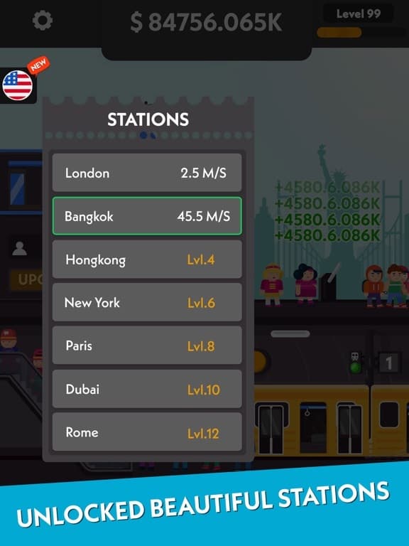 Idle Subway Tycoon