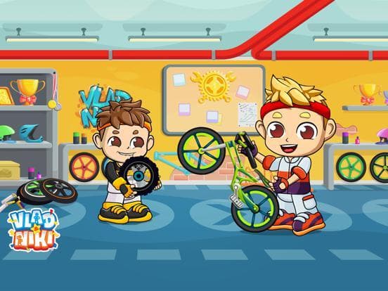 Vlad & Niki: BMX Bike Racing screenshot 3