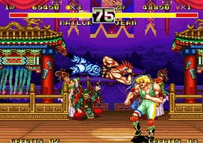 FIGHTERS HISTORY DYNAMITE screenshot 4