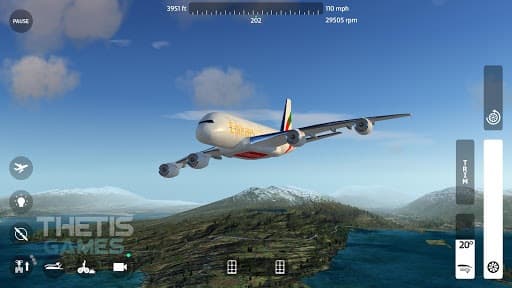 Flight Simulator 2018 FlyWings Free screenshot 2