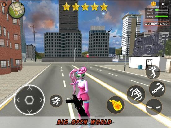 Scary Mommy: Flying Rope Hero
