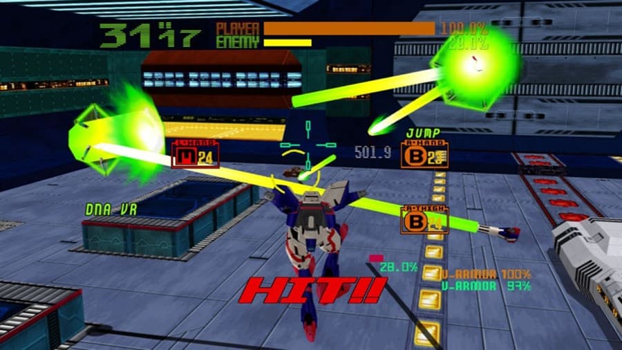 Cyber Troopers Virtual-On Oratorio Tangram screenshot 4