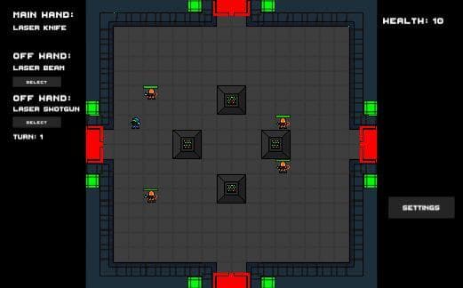 Space Station Delta: A Roguelike Adventure screenshot 2