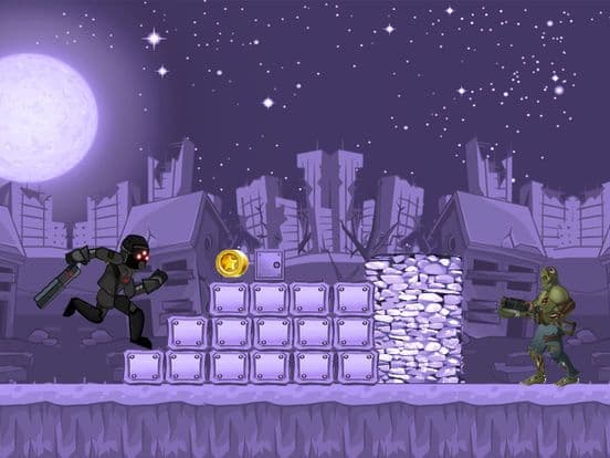 Mobile Gun Man Strike on Cyber War screenshot 2