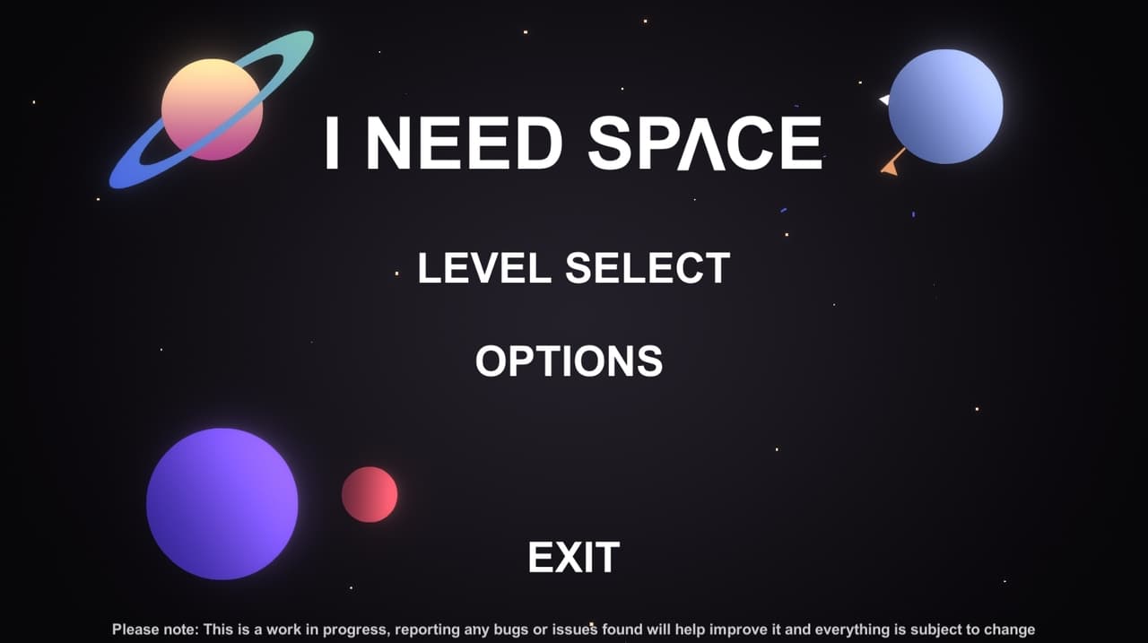 I Need Space Demo screenshot 2