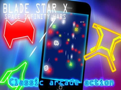 Blade Star X: Space Infinity War - by Cobalt Play 8 Bit Games screenshot 2