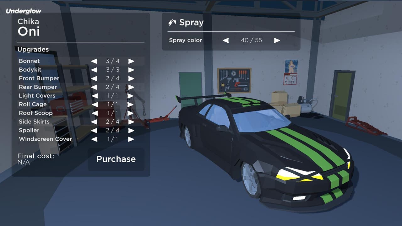 Underglow screenshot 2