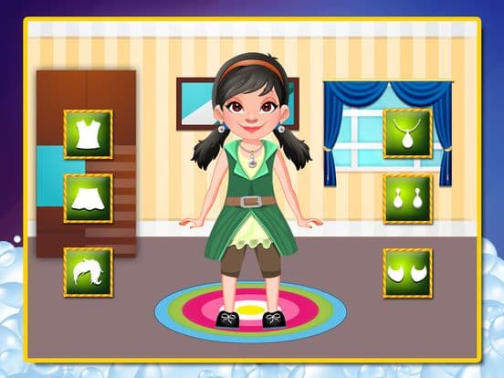 Home Laundry Girl Game screenshot 5