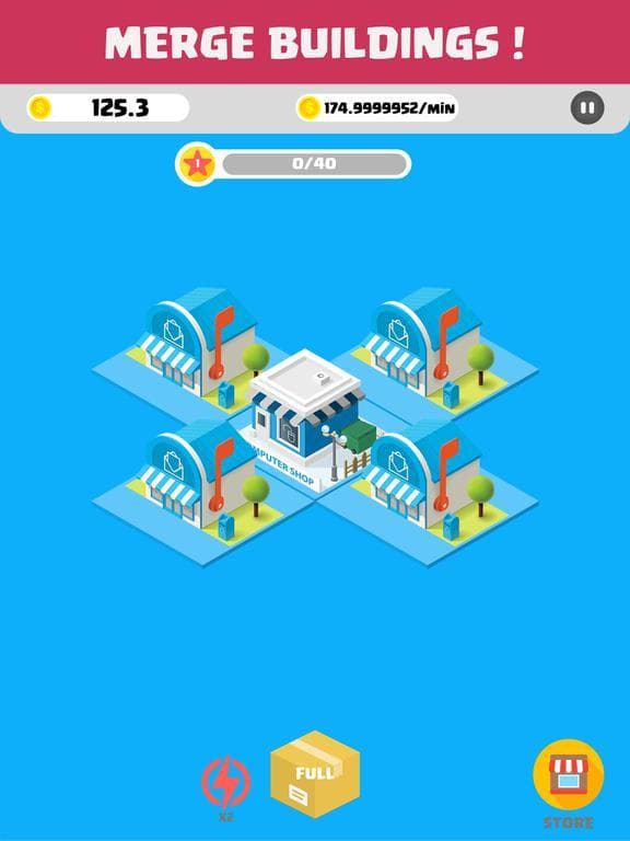 Merge Houses! Make a Town! screenshot 2