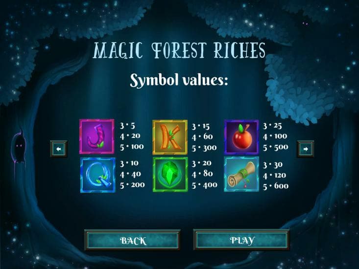 Magic Forest Riches Slot Game screenshot 3
