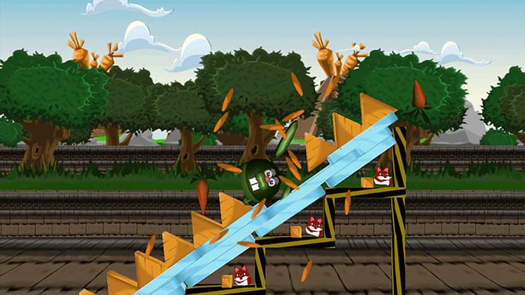 Angry Bunnies: Colossal Carrot Crusade screenshot 5