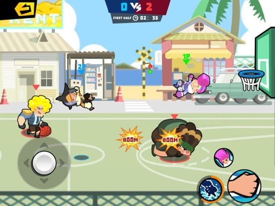 Street Basketball Fight