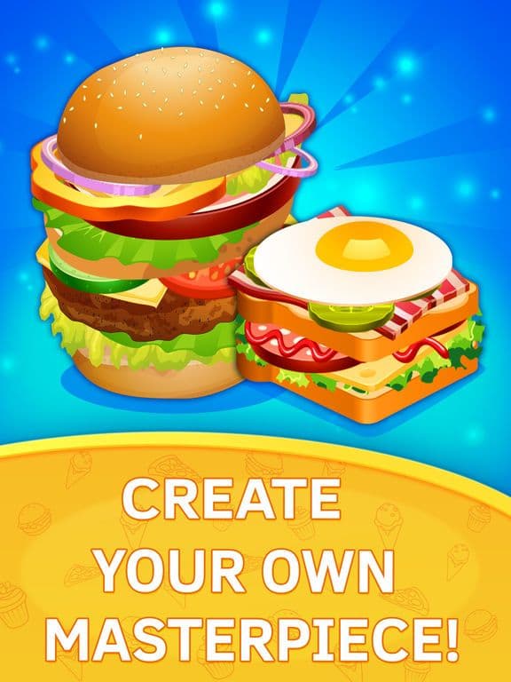Burger Chef. Baby and Toddler Kitchen Game screenshot 4