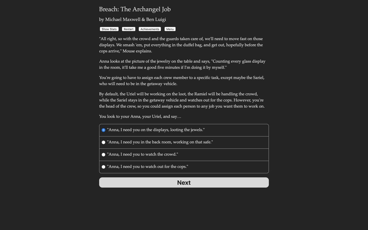 Breach: The Archangel Job