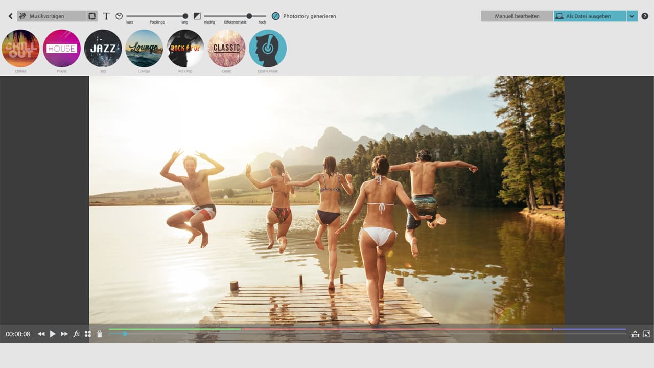 MAGIX Photostory 2017 Deluxe screenshot 2
