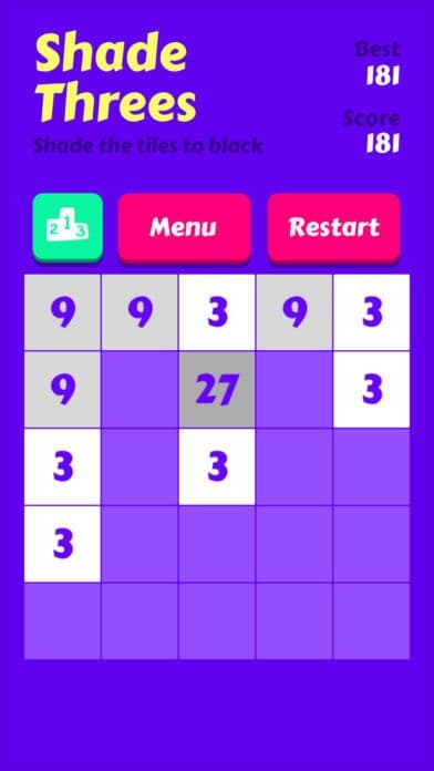 Shade Threes screenshot 3