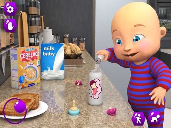 Twin Baby Life Simulator 3D screenshot 2