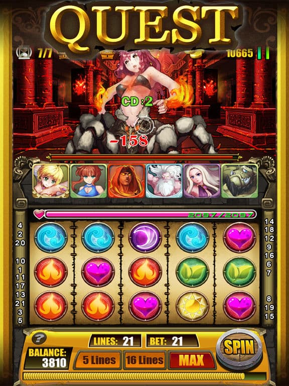 Dragon Era - Slots RPG Card Battle screenshot 2