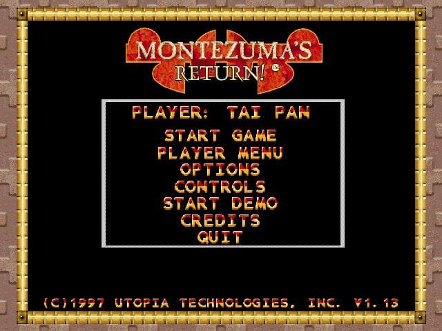 Montezumas Return! screenshot 3