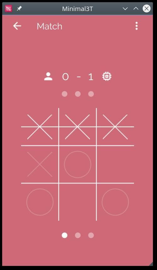 Minimal Tic Tac Toe screenshot 2