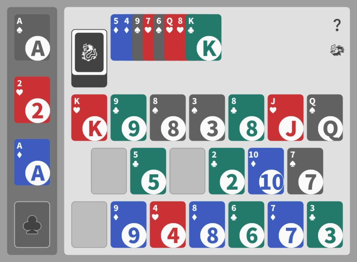 小接龍 Carpet Solitaire screenshot 2
