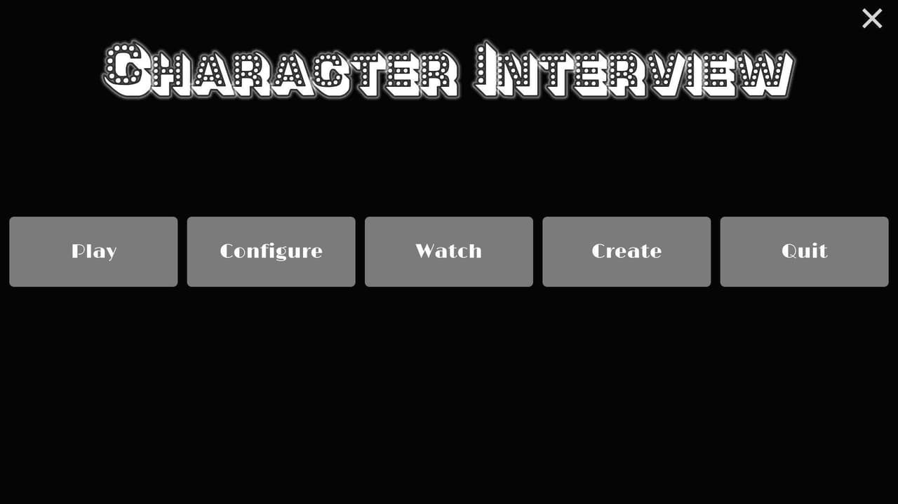 Character Interview screenshot 2