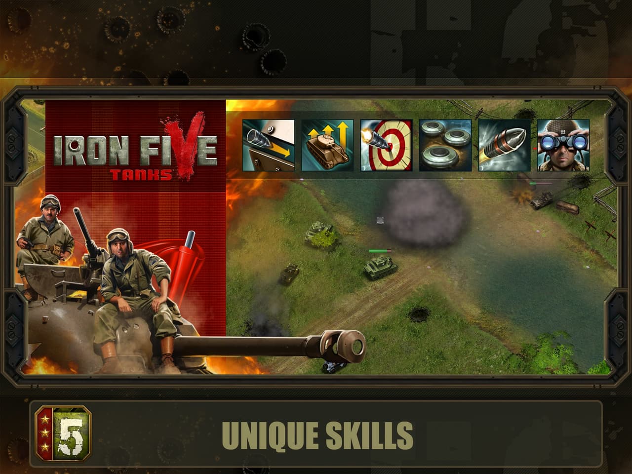 Iron 5 tanks screenshot 5