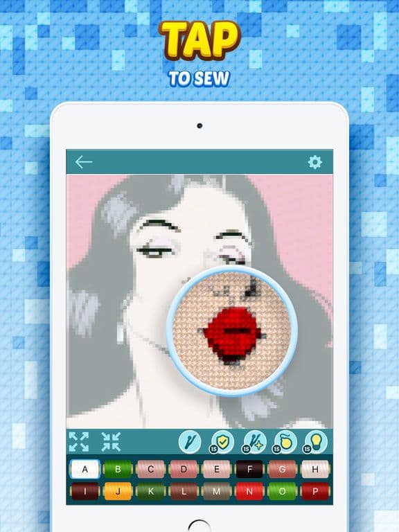 Cross Stitch: Color by Letters screenshot 4