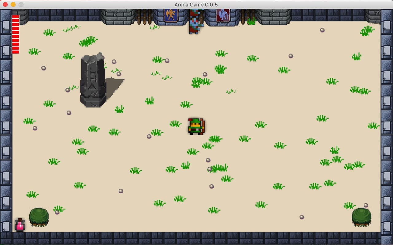 pygame Onslaught arena screenshot 3