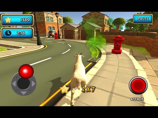 Frenzy Wild Goat Sim Rampage 3D screenshot 4