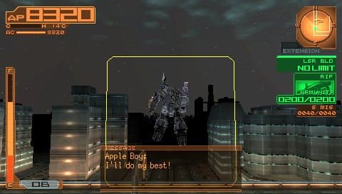 Armored Core 3 Portable screenshot 3
