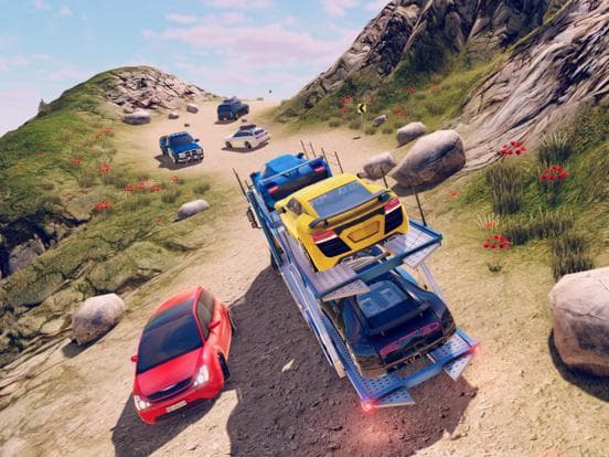 John: Truck Car Transport 2019 screenshot 3