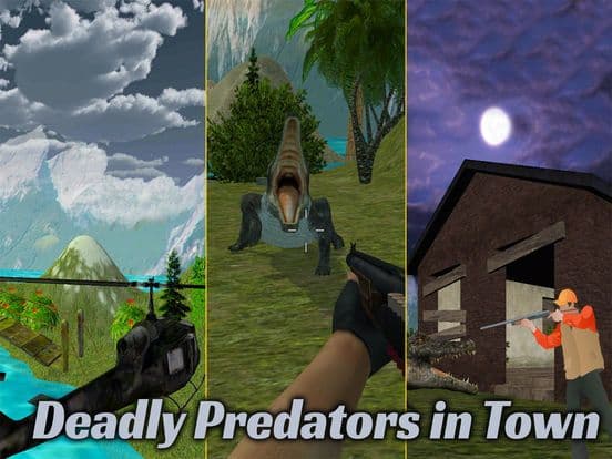 Wild Crocodile Attack 2017: Alligator Hunting 3D screenshot 2