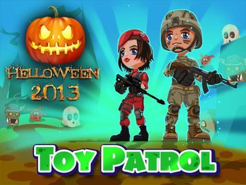 Toy Patrol: 3rd person shooter. Tiny commando with machine gun shoots stupid zombies screenshot 3