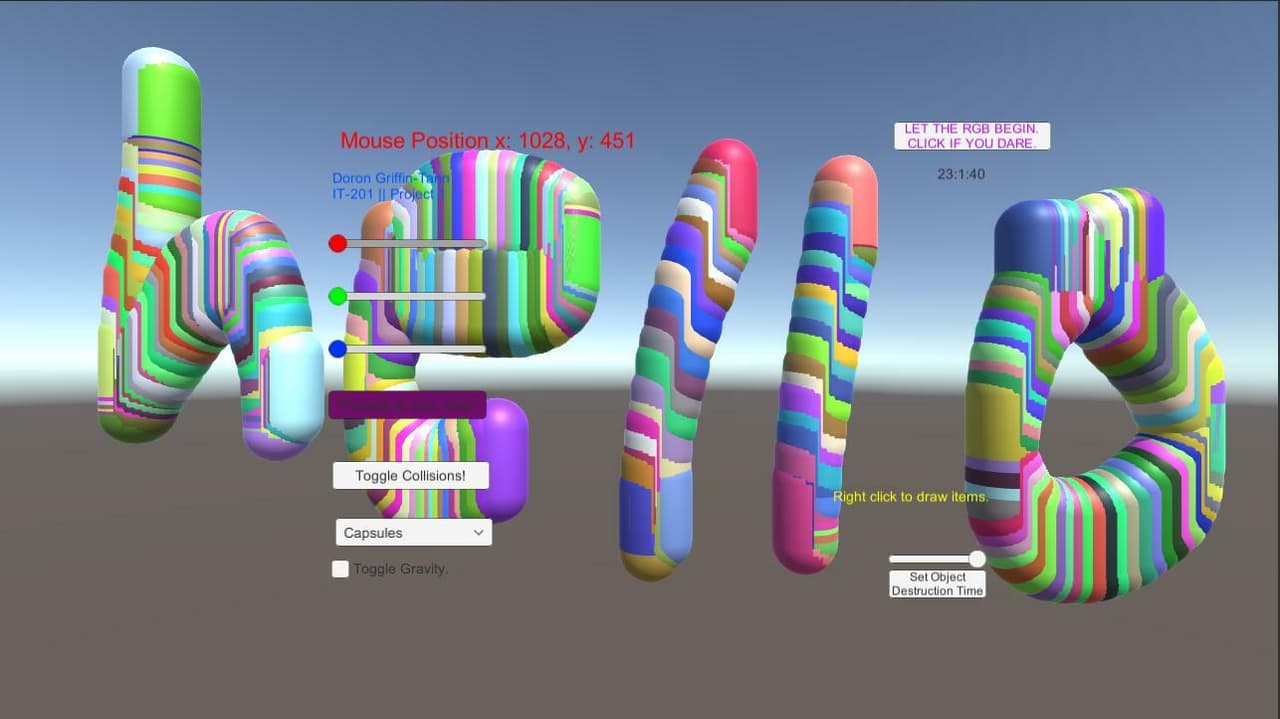 Sprint 2 / IT201 Project 2 Paint Canvas screenshot 2