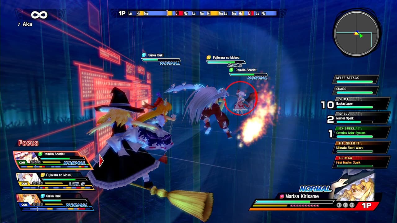 TOUHOU SKY ARENA MATSURI CLIMAX screenshot 3