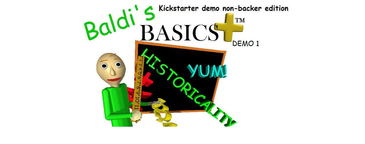 Baldis Basics Kickstarter Demo Non-Backer Edition