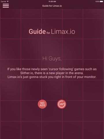 Guide for Limax.io screenshot 2