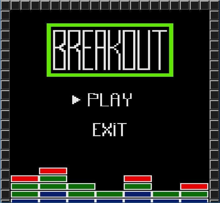 BreakOut HV Games Version screenshot 2