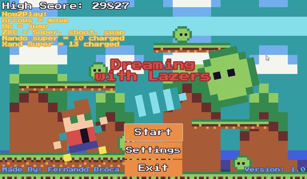 Dreaming With Lazers - Remastered screenshot 2