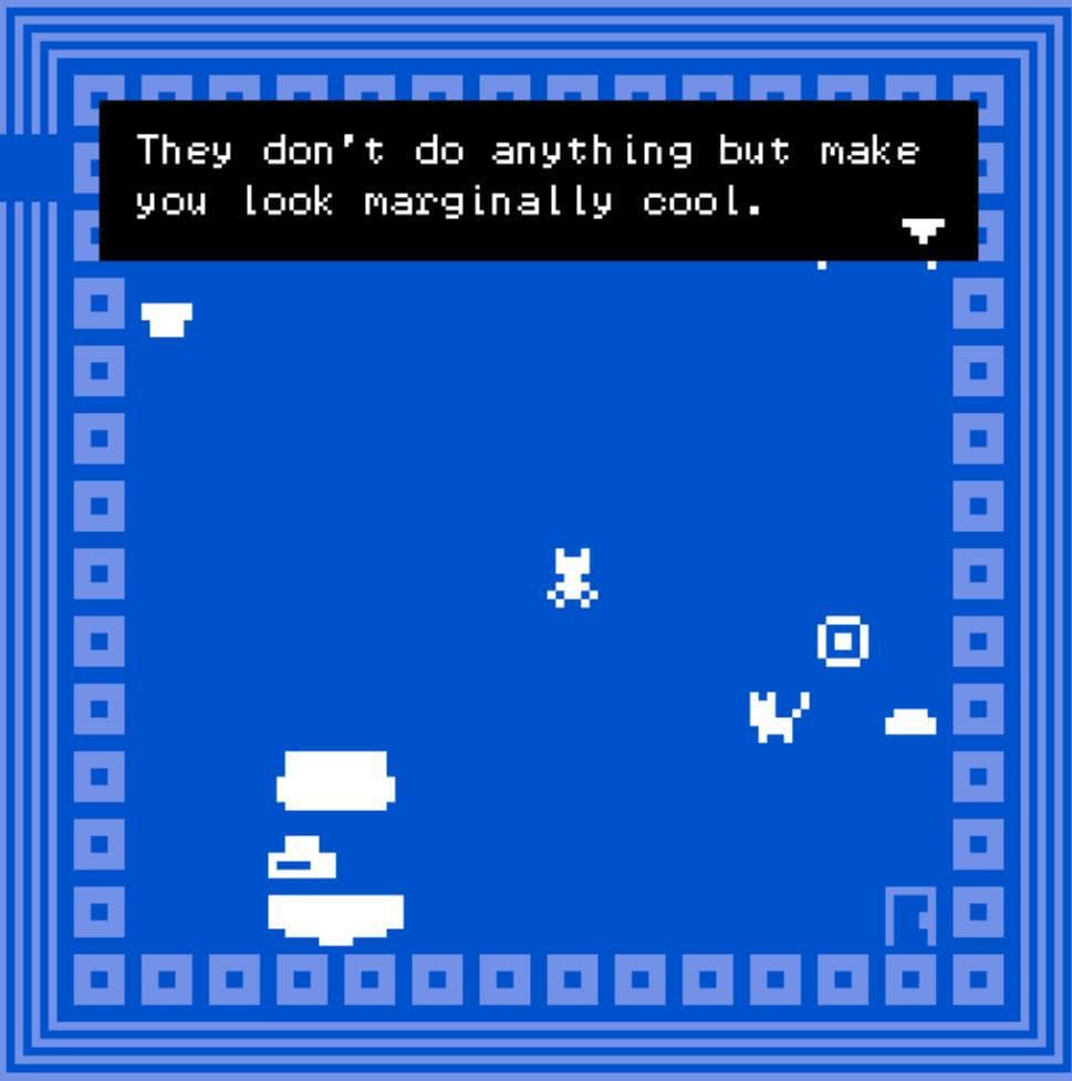 I cant find my glasses. screenshot 2