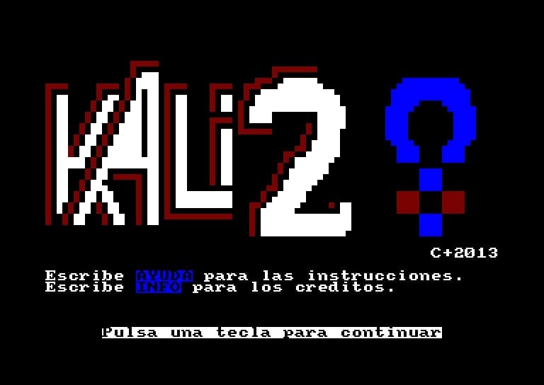 Mansión Kali II (Amstrad CPC) (Spanish) screenshot 3