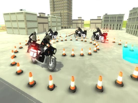 Police Motorcycle Training: 911 School Academy screenshot 3