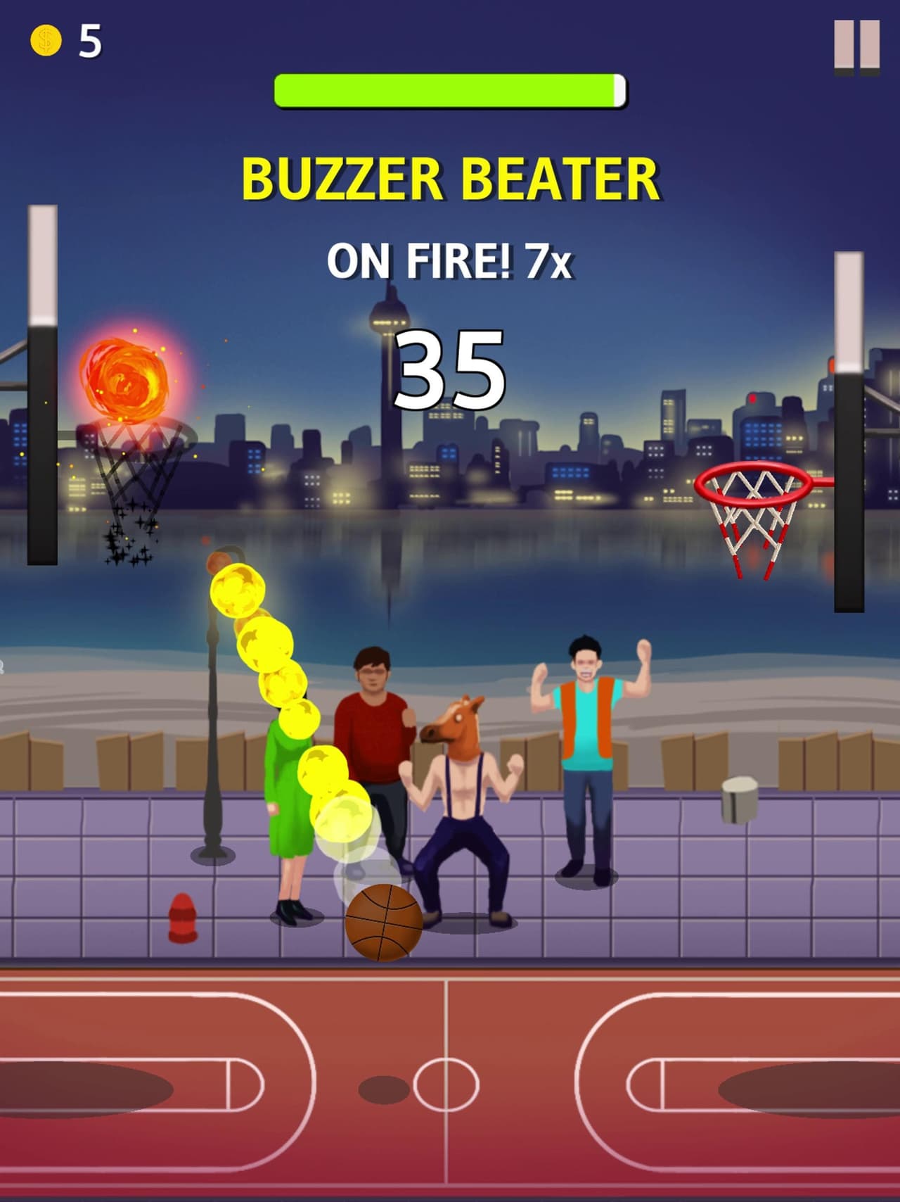Bouncy Basket