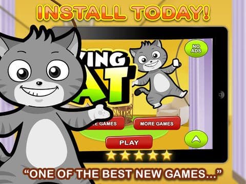 Flying Tom-Cat - Cool Virtual Jump And Run Adventure For Boys And Girls FREE