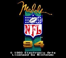 Madden NFL 94 screenshot 6